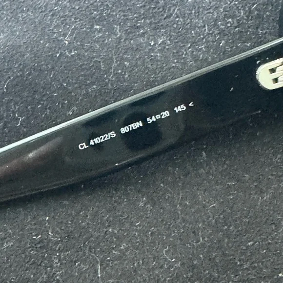 Celine Cocoon 41022 Sunglasses with Case - Black - Picture 3 of 5